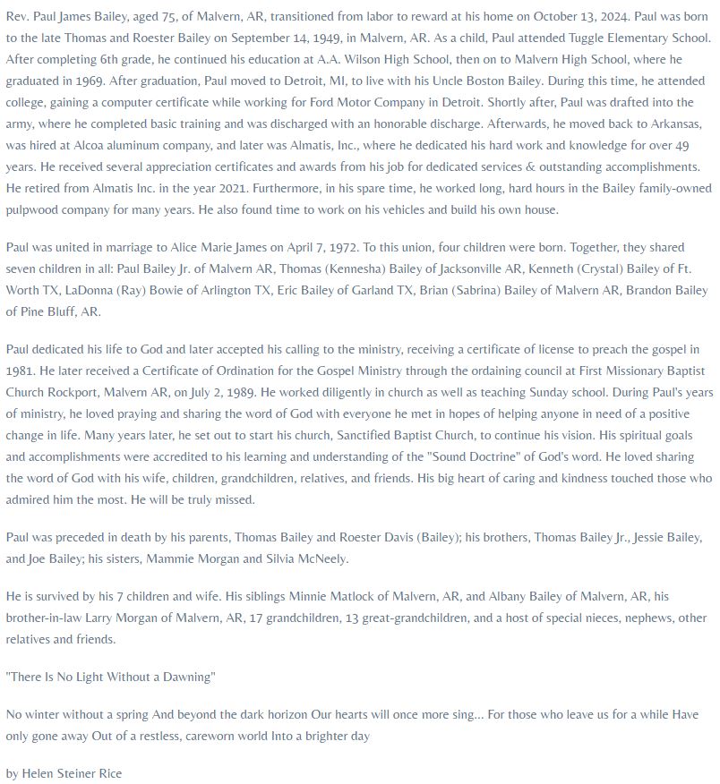 Obituary page 6