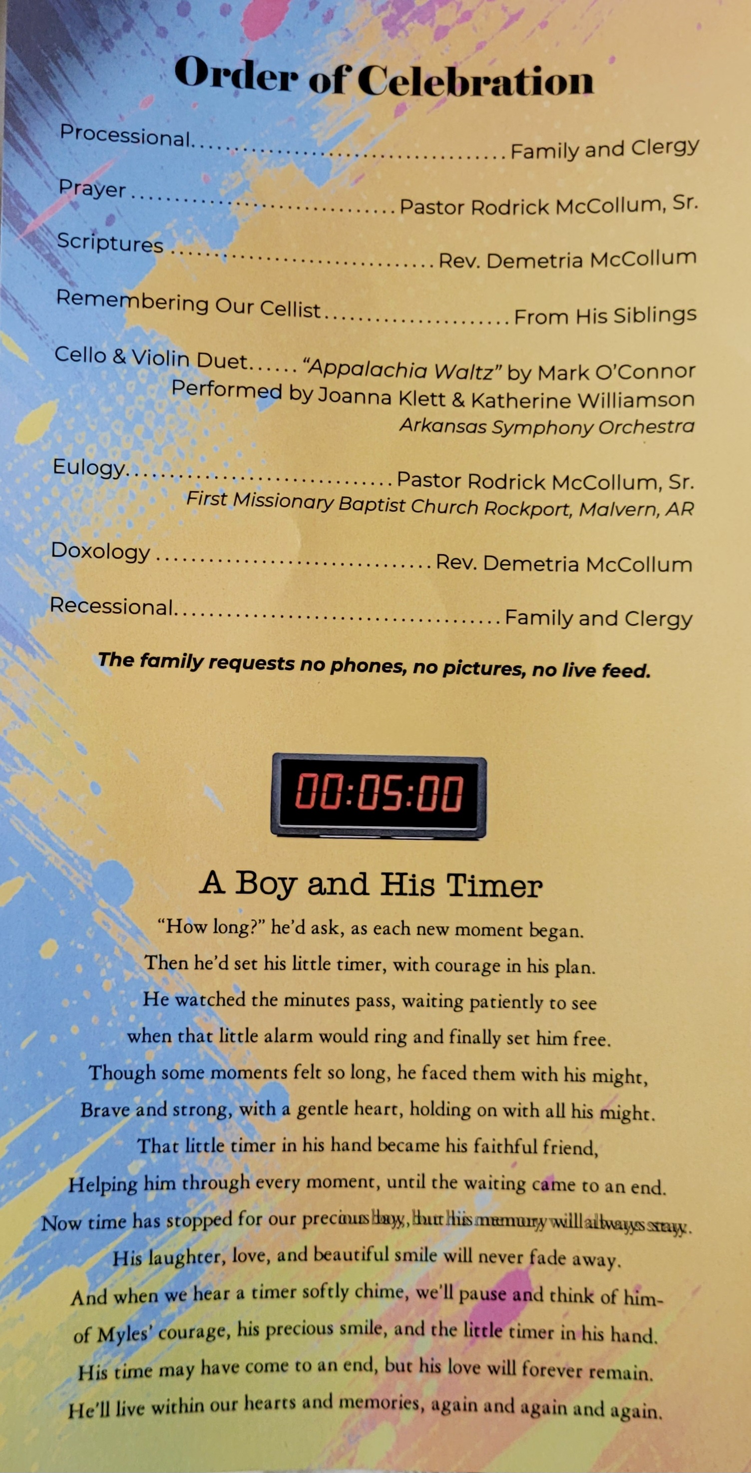 Obituary page 5
